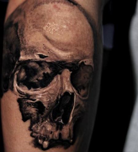 Chris Good - Chris Good in progress skull